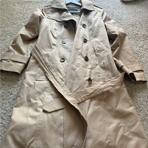 London Fog Beige Trench Coat